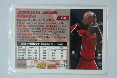 Michael Jordan 1993-94 Topps - [Base] #64 Michael Jordan