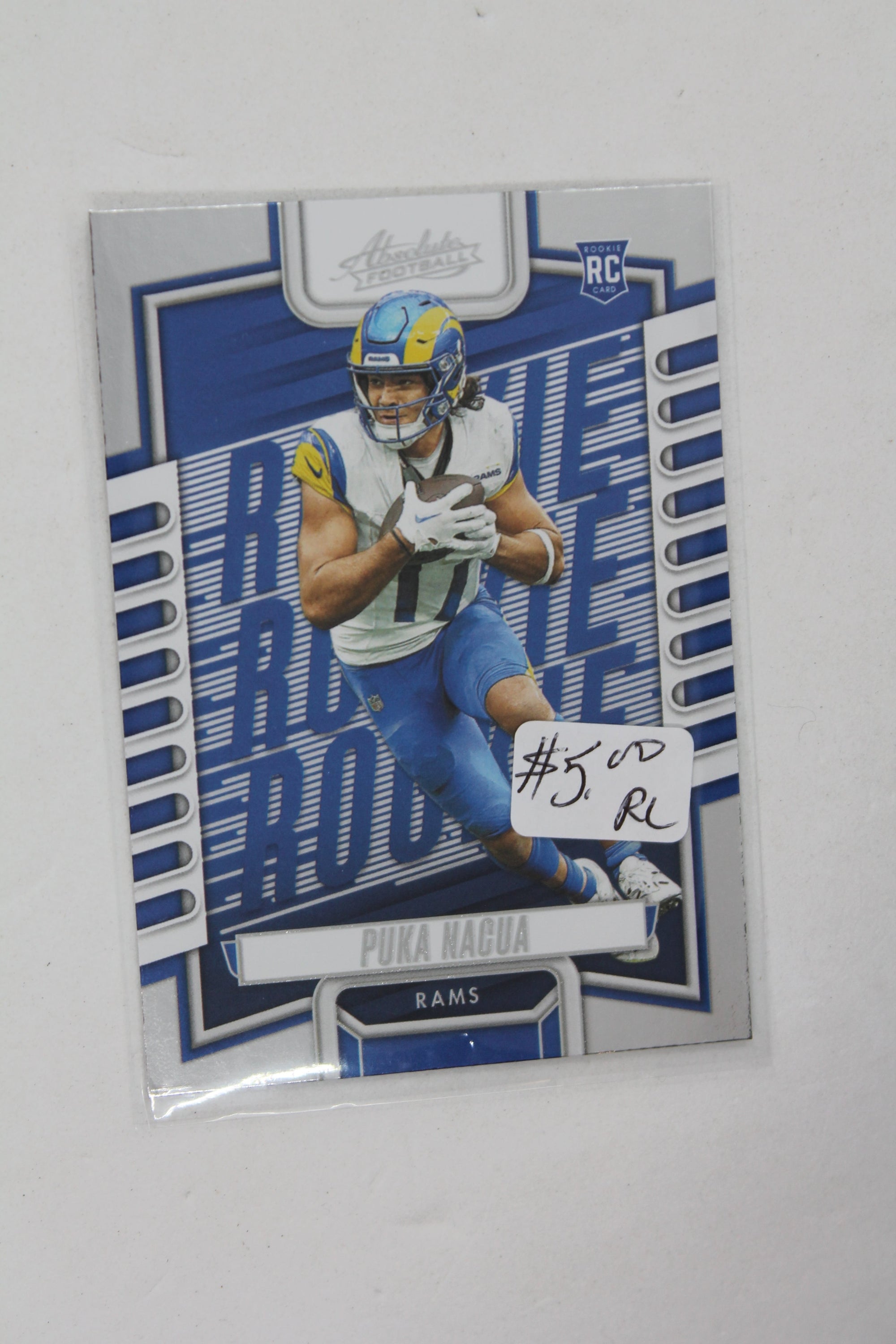 Puka Nacua 2023 Panini Absolute Rookie Card