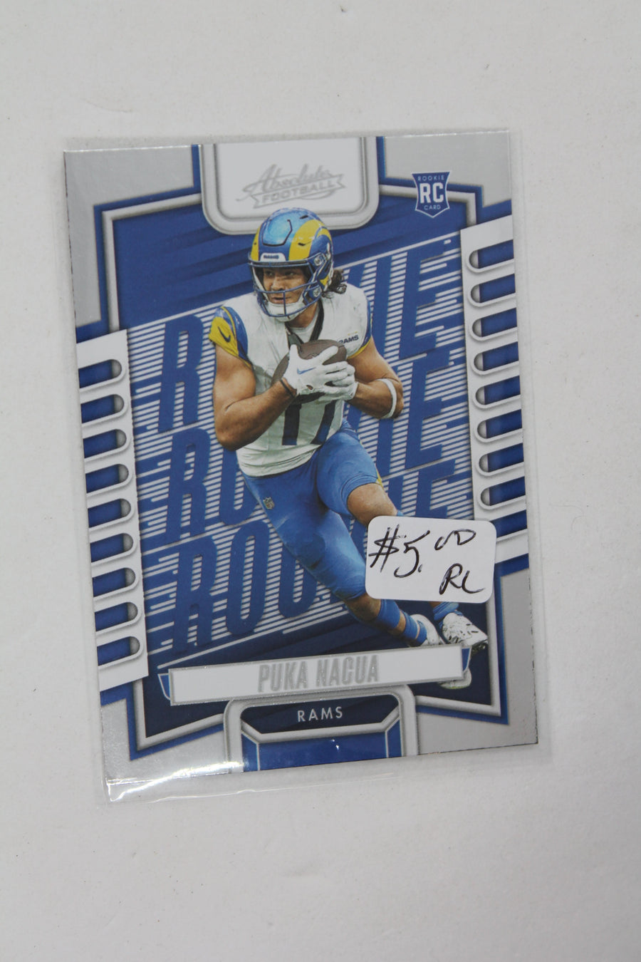 Puka Nacua 2023 Panini Absolute Rookie Card