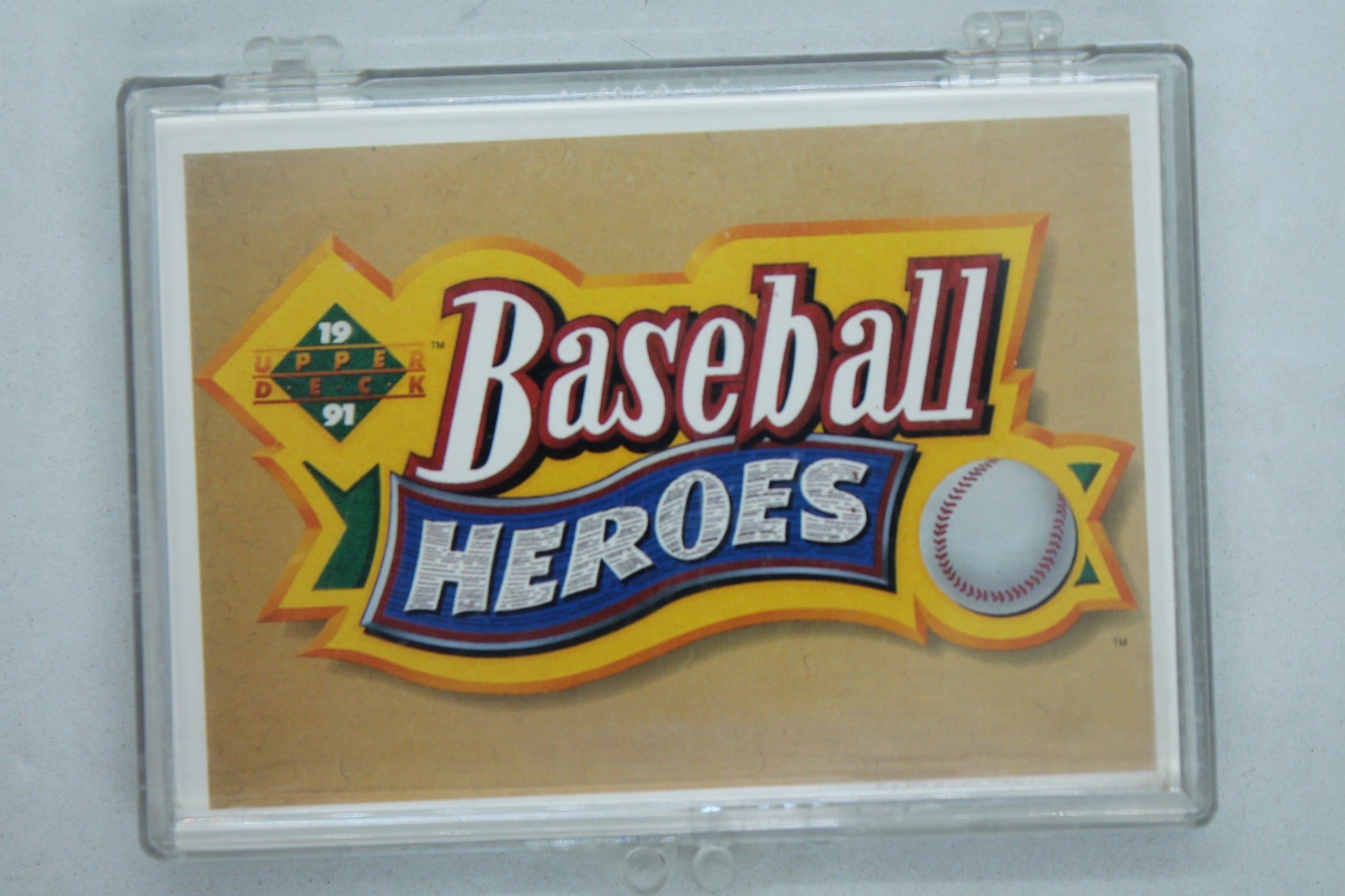 Nolan Ryan 1991 Upper Deck Baseball Heroes Full 9 Card Set + Cover Card