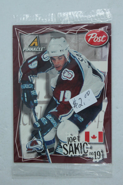 Joe Sakic 1997-98 Pinnacle Post - [Base] #3