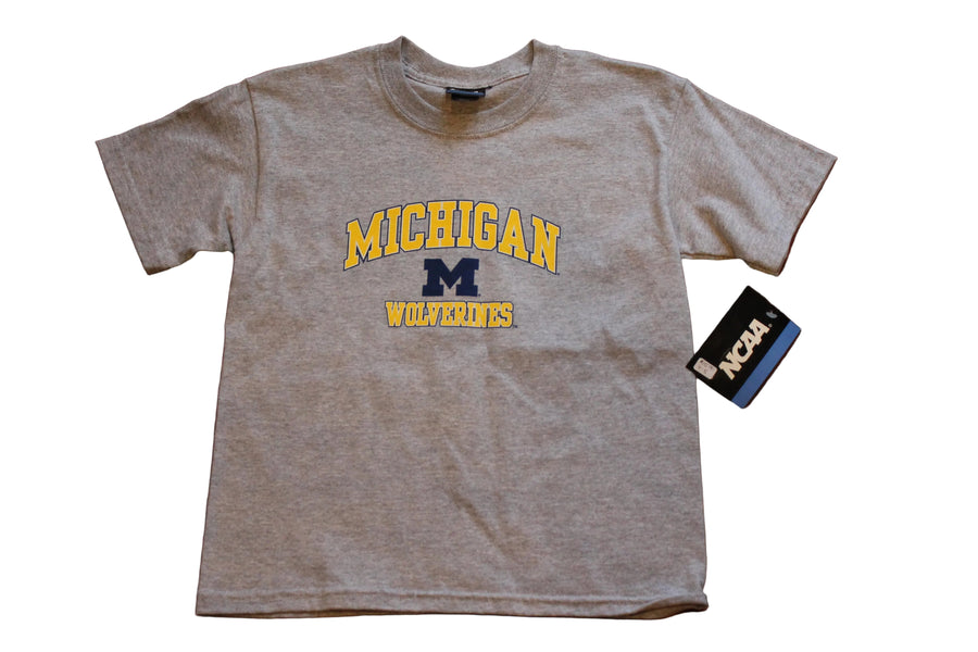 NCAA Michigan Wolverines NCAA Youth Grey Tee
