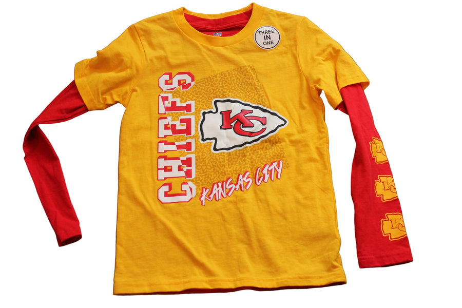 NFL Kansas City Chiefs Youth Lover of the Game (3 in 1 Combo Set)