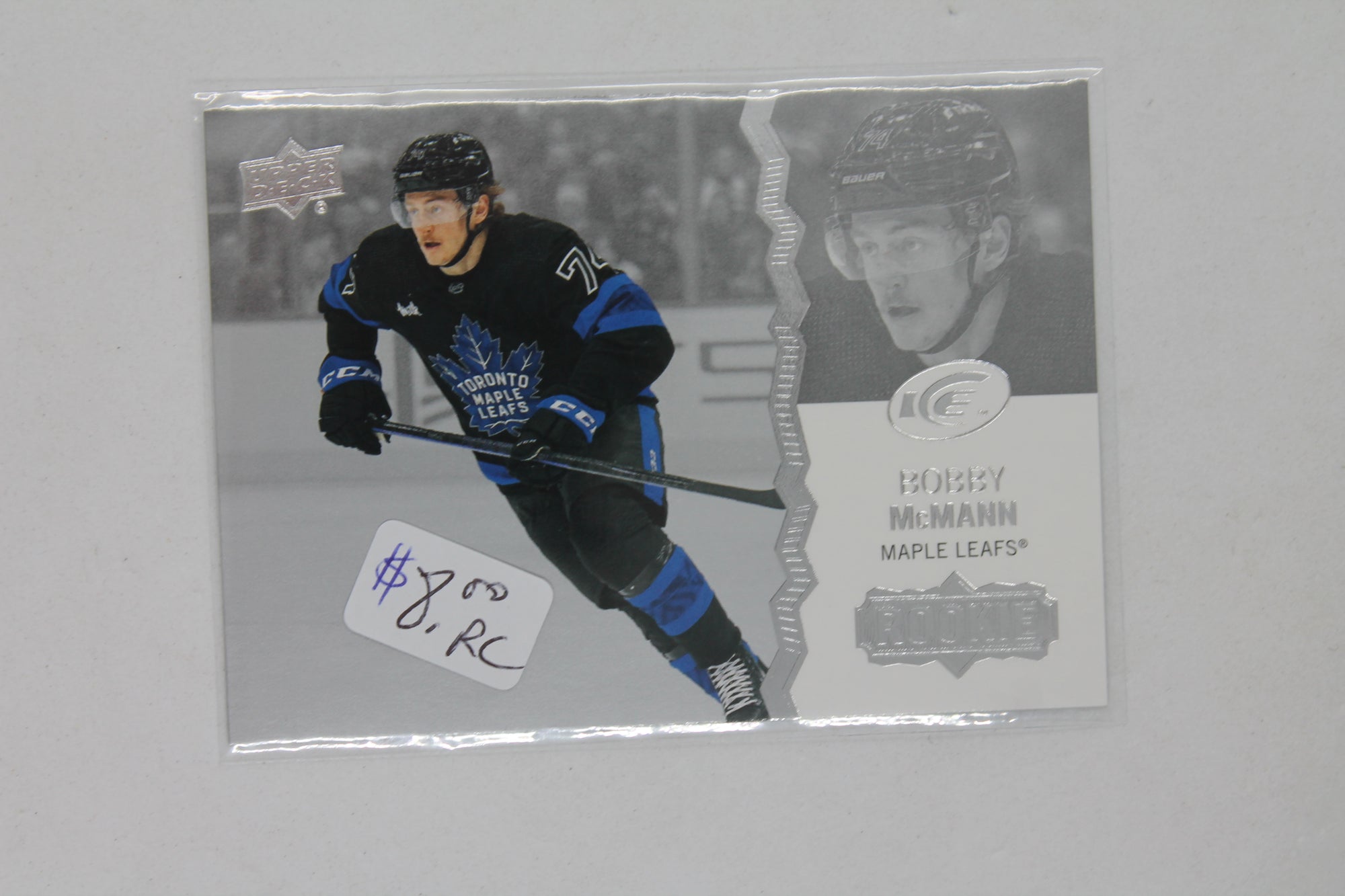 Bobby McMann 2023-24 Upper Deck Ice Rookies Rookie Card