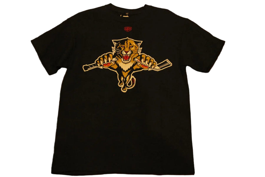 NHL Florida Panthers with Stick Old Time Hockey Men's Biggie Tee