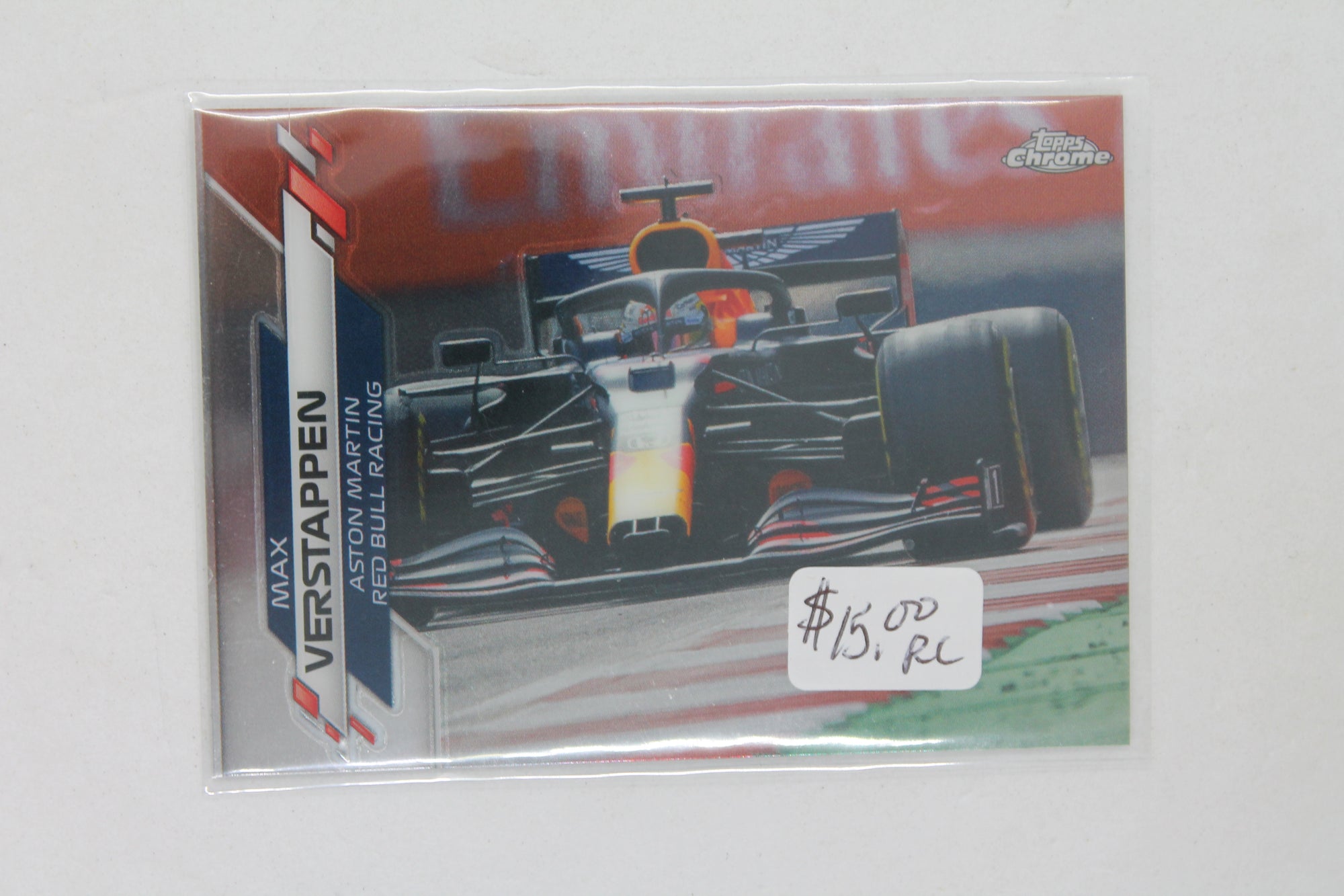 Max Verstappen 2020 Topps Chrome Formula 1 - F1 Cars - Rookie Card