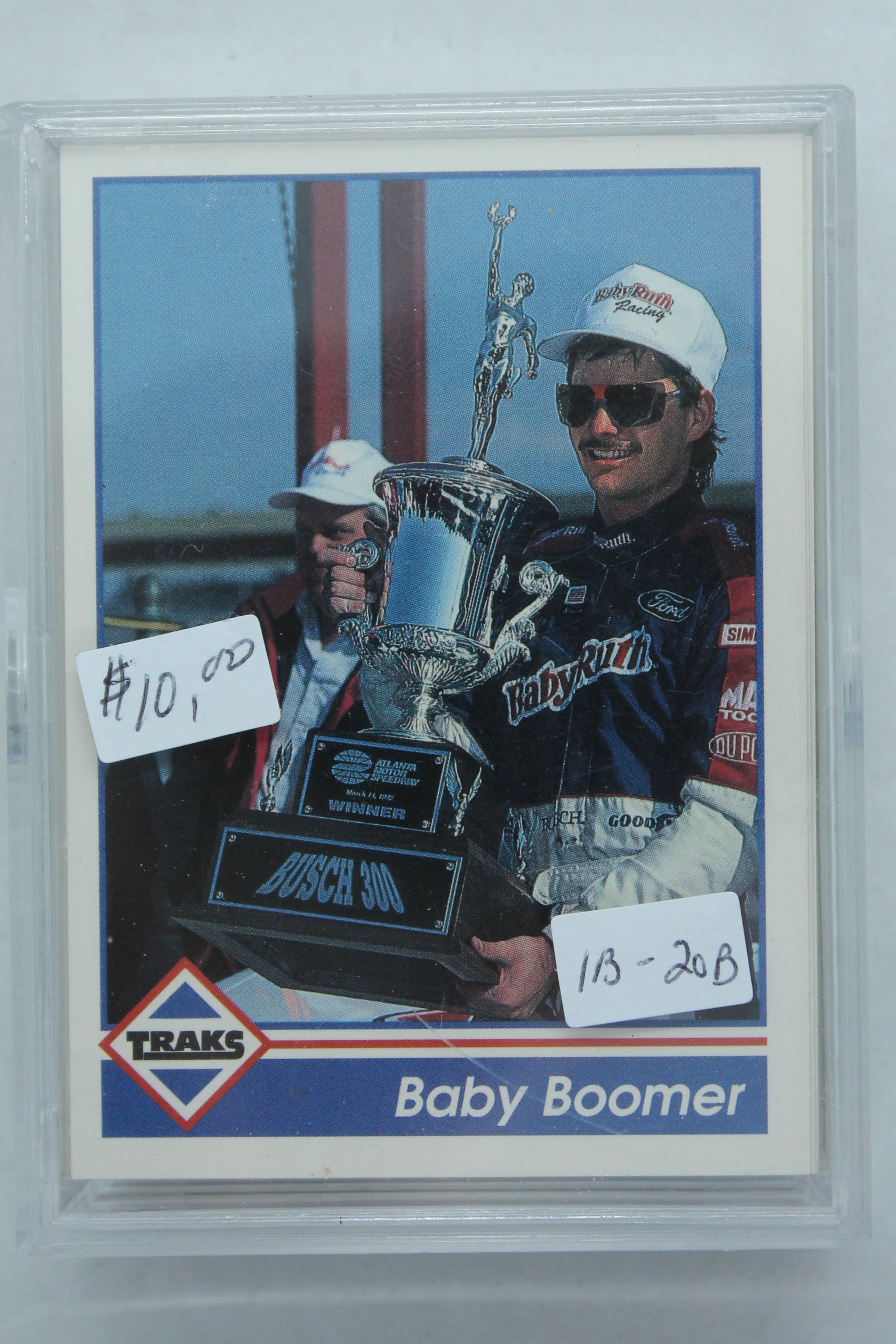 1992 Traks Racing Machine Bonus 20 Card Set - Jeff Gordon Rookie Year
