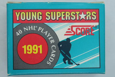 1991 Score Hockey Young Superstars Factory Sealed Set of 40 Cards