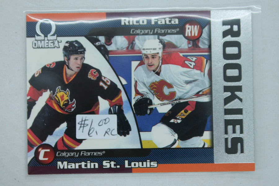 Martin St. Louis 1998-99 Pacific Omega Rookie Card