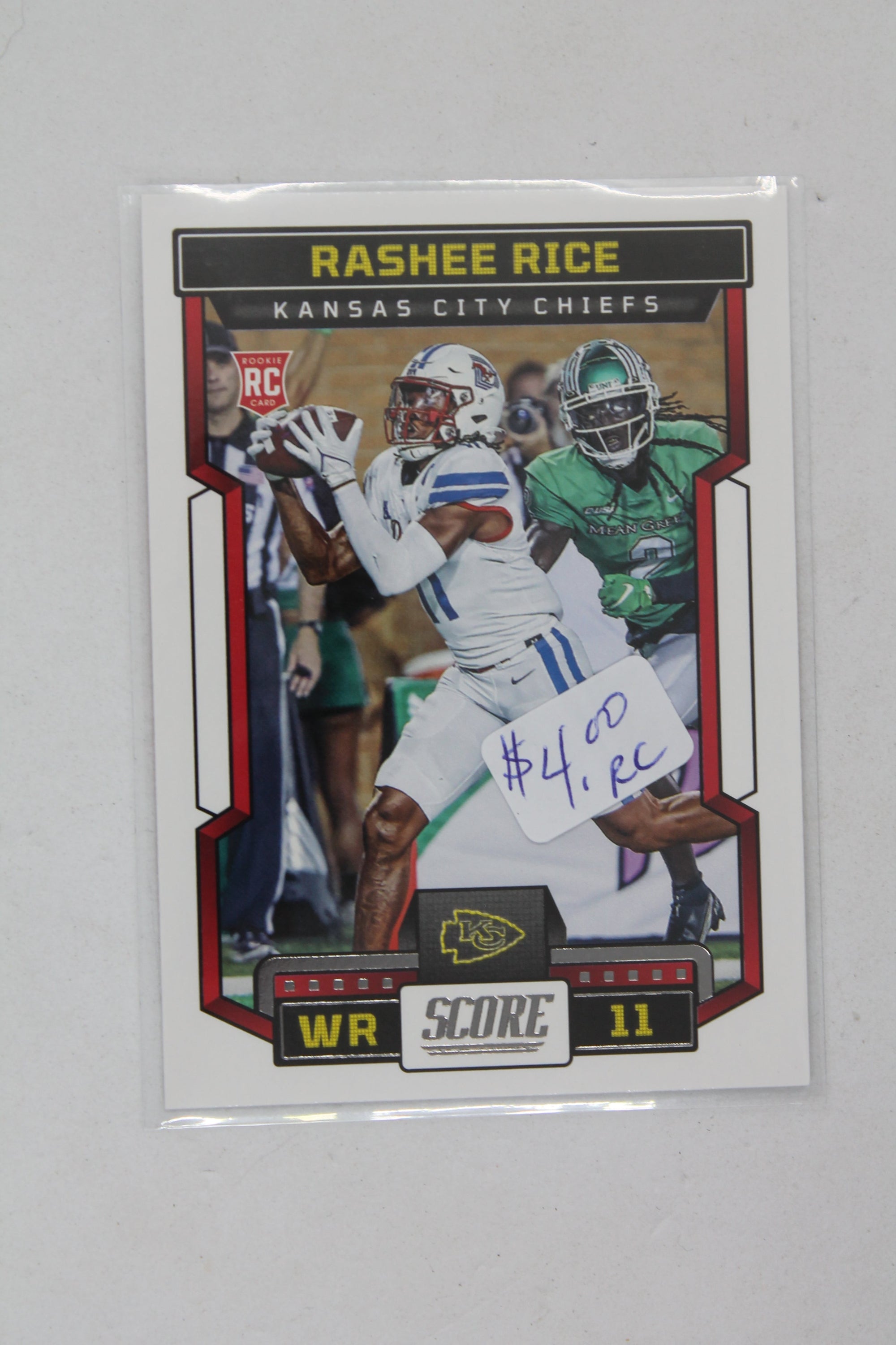 Rashee Rice 2023 Score Rookies Rookie Card