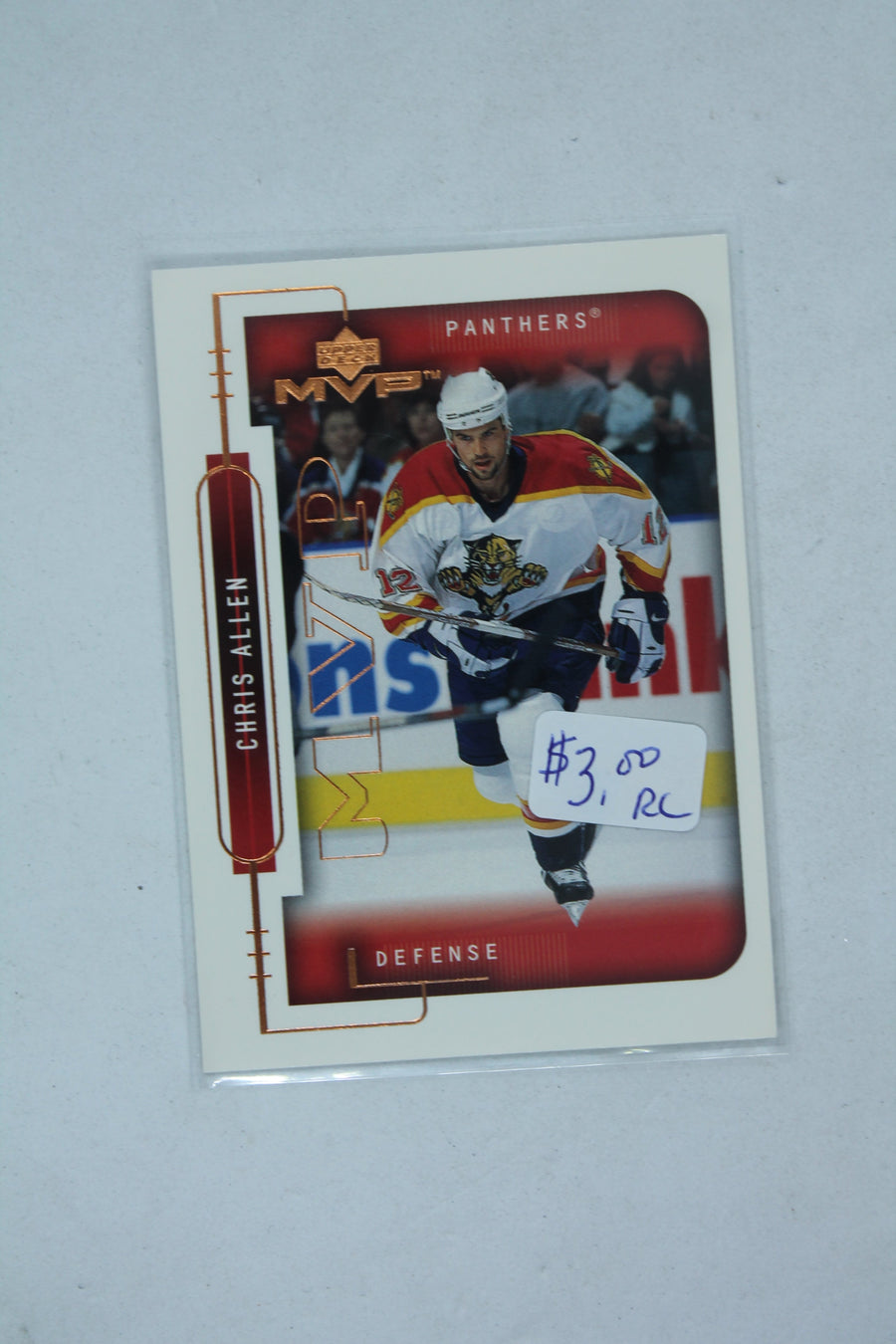 Chris Allen 1999-00 Upper Deck MVP Rookie Card