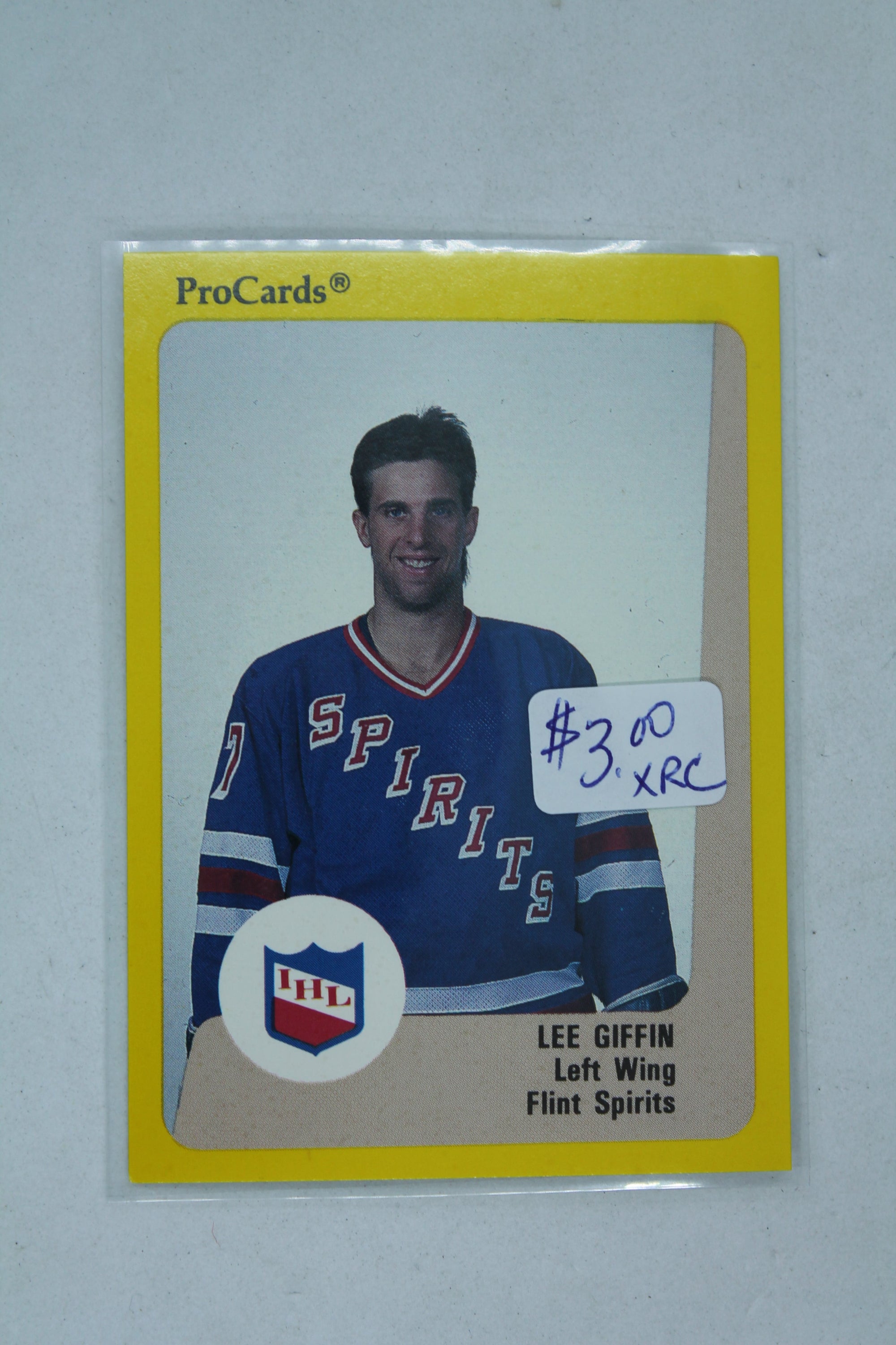 Lee Giffin 1989-90 Procards IHL - PRC - XRC