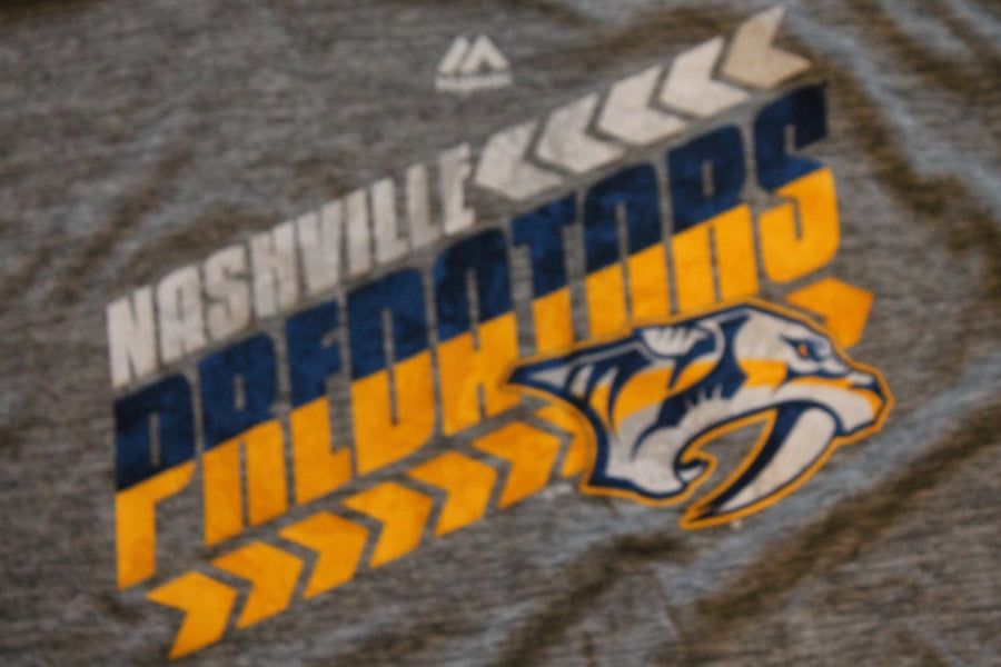 NHL Nashville Predators Men's Majestic COOLBASE Long Sleeve Tee