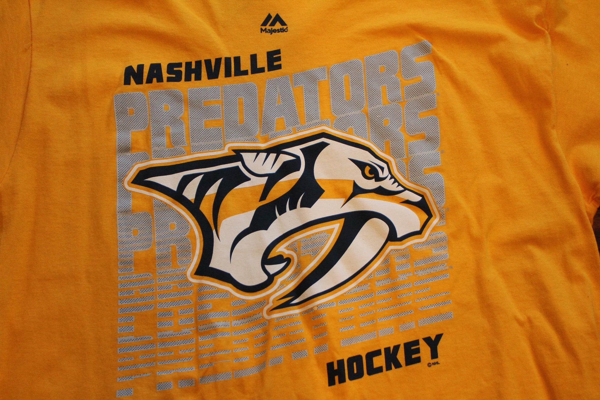 NHL Nashville Predators Men's Majestic Tee