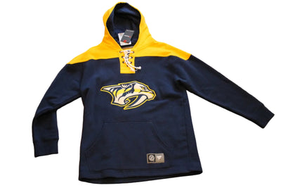 NHL Nashville Predators Men's Fanatics Breakaway Lace-Up Hoodie