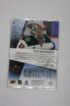 Filip Gustavsson 2023-24 Upper Deck SP Game Used - Autographs  Autographed Card