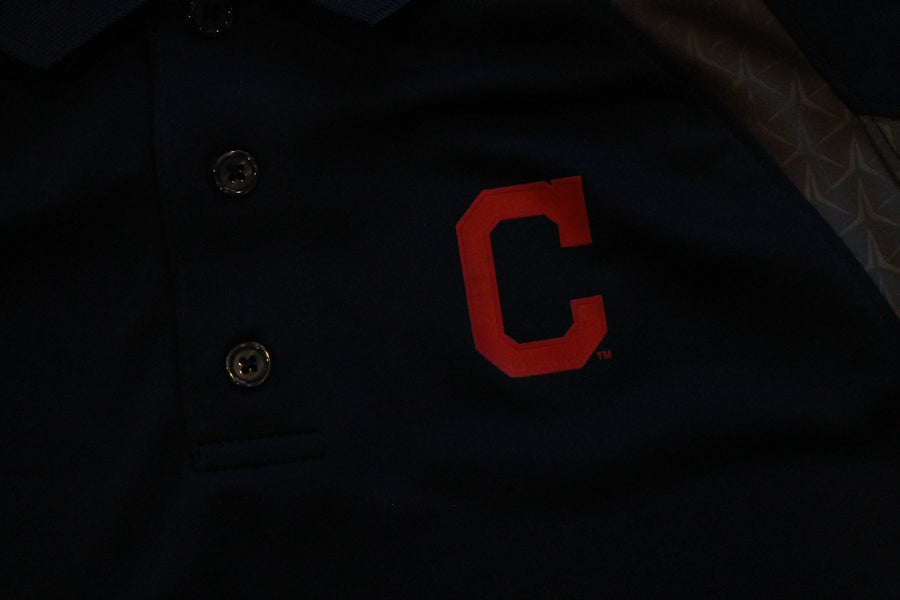 MLB Cleveland Guardians Majestic Men's Golf Shirt