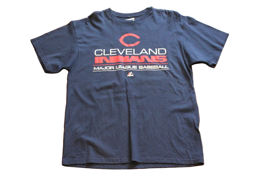 MLB Cleveland Indians Majestic Men's Tickets Tee