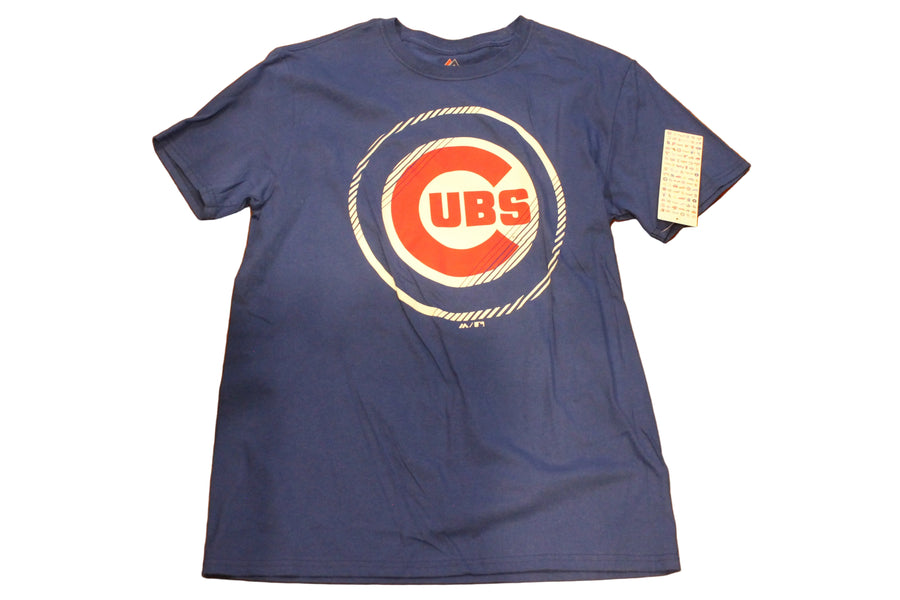 MLB Chicago Cubs Majestic Men's Slash Tee