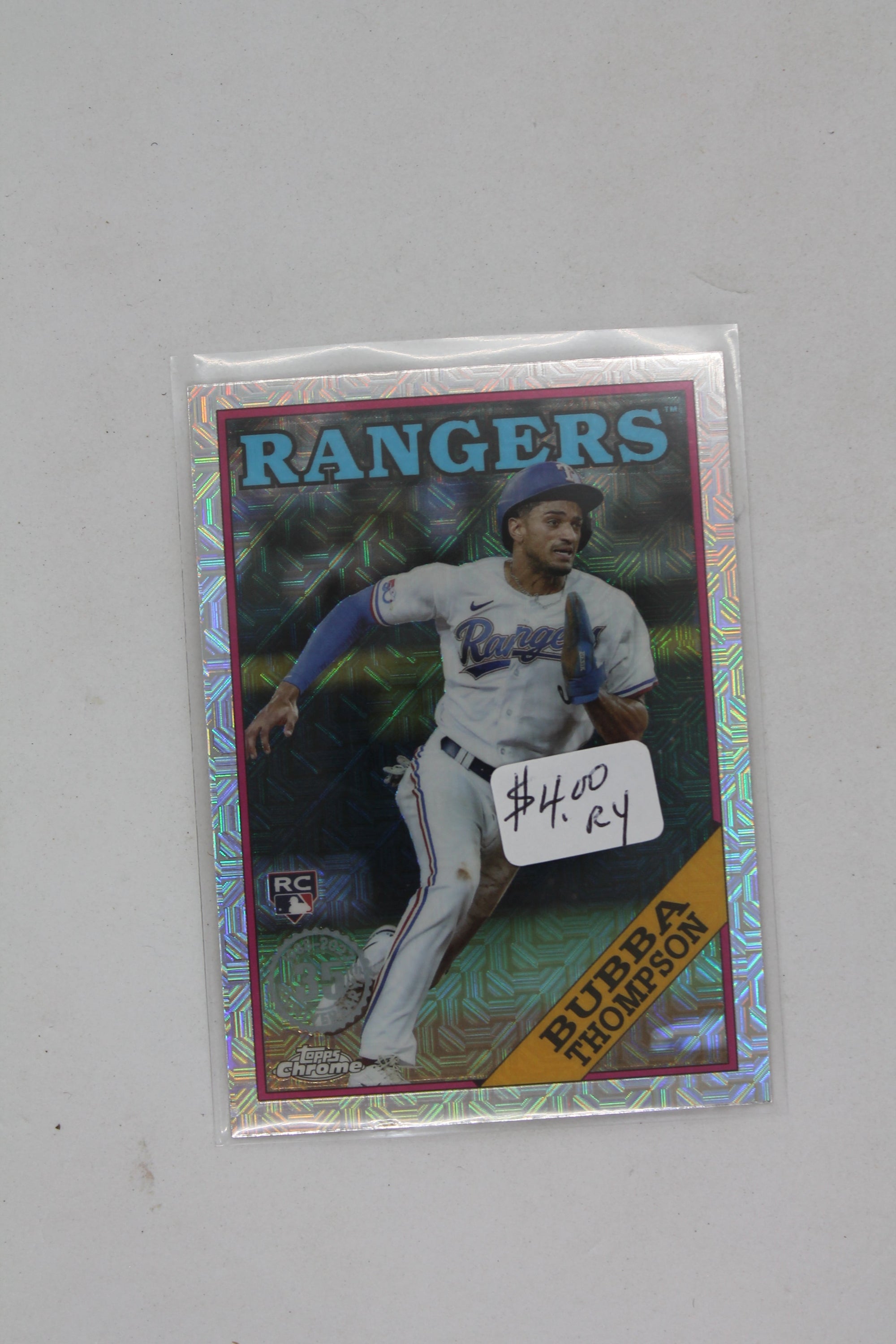 Bubba Thompson 2023 Topps Series 1 - 1988 Topps Chrome Silver Pack #T88C-16 Rookie Year