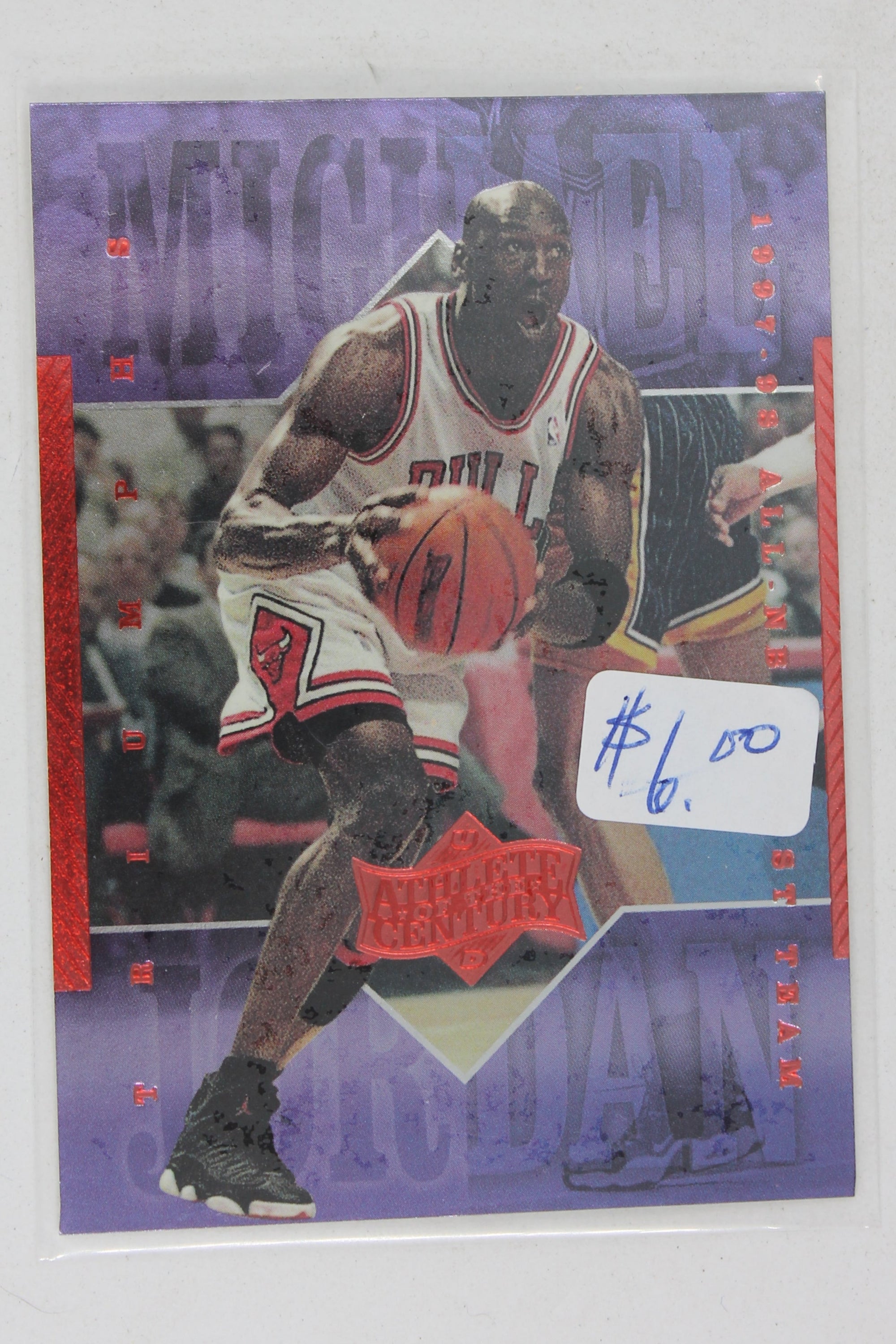 Michael Jordan  1999 Upper Deck Michael Jordan Athlete of the Century - [Base] #15