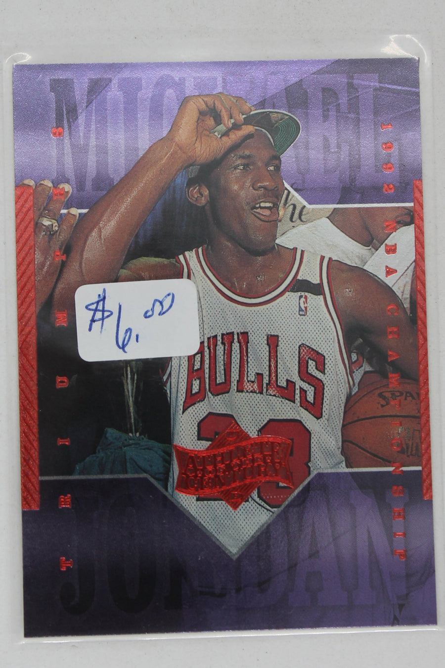 Michael Jordan  1999 Upper Deck Michael Jordan Athlete of the Century - [Base] #12