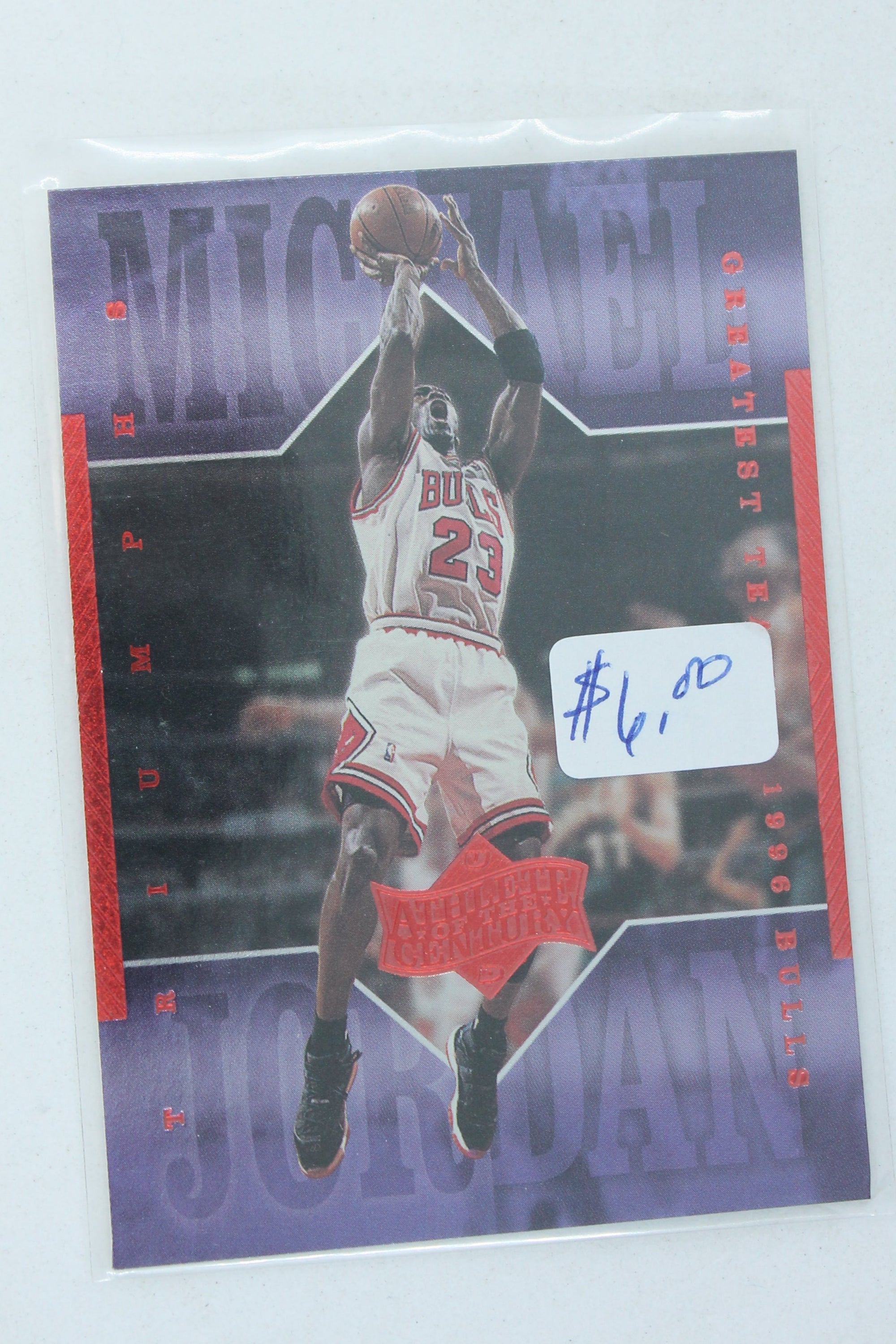 Michael Jordan  1999 Upper Deck Michael Jordan Athlete of the Century - [Base] #27
