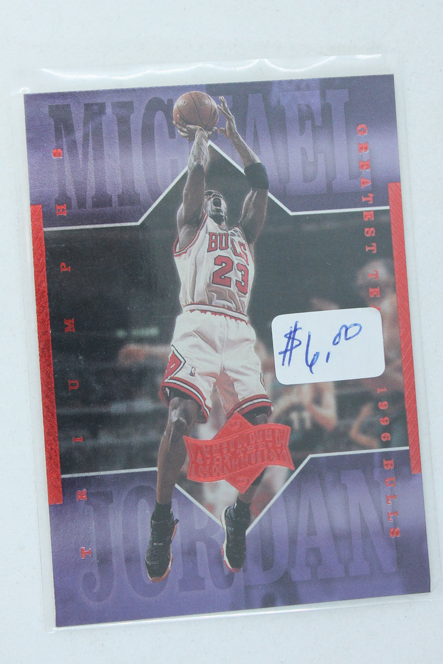 Michael Jordan  1999 Upper Deck Michael Jordan Athlete of the Century - [Base] #27
