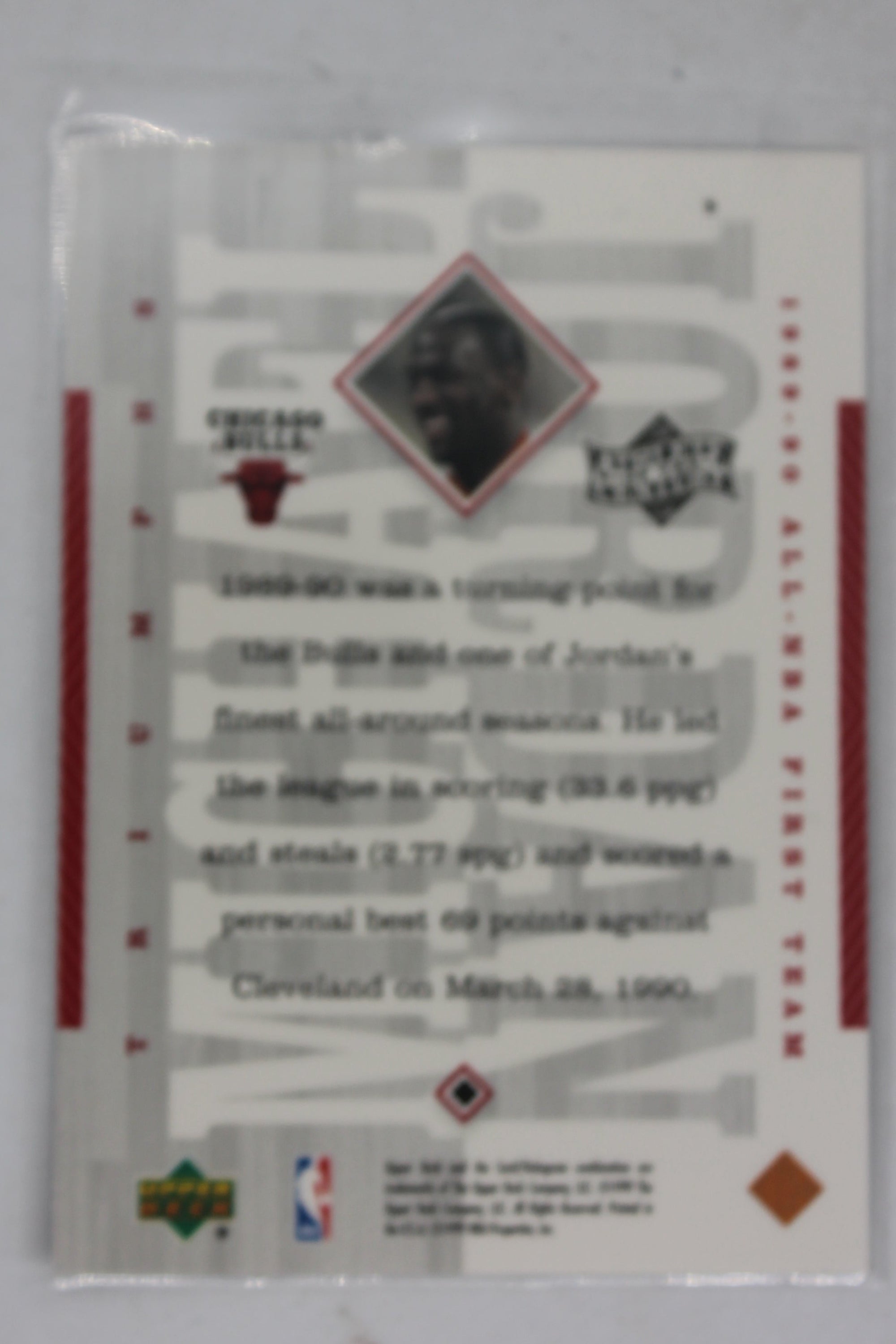 Michael Jordan  1999 Upper Deck Michael Jordan Athlete of the Century - [Base] #9