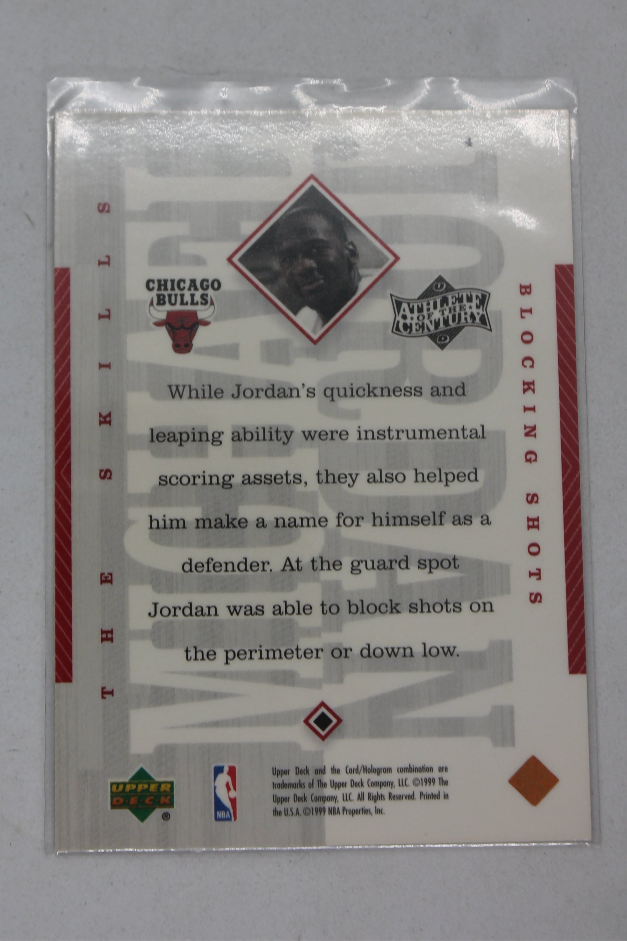 Michael Jordan  1999 Upper Deck Michael Jordan Athlete of the Century - [Base] #4