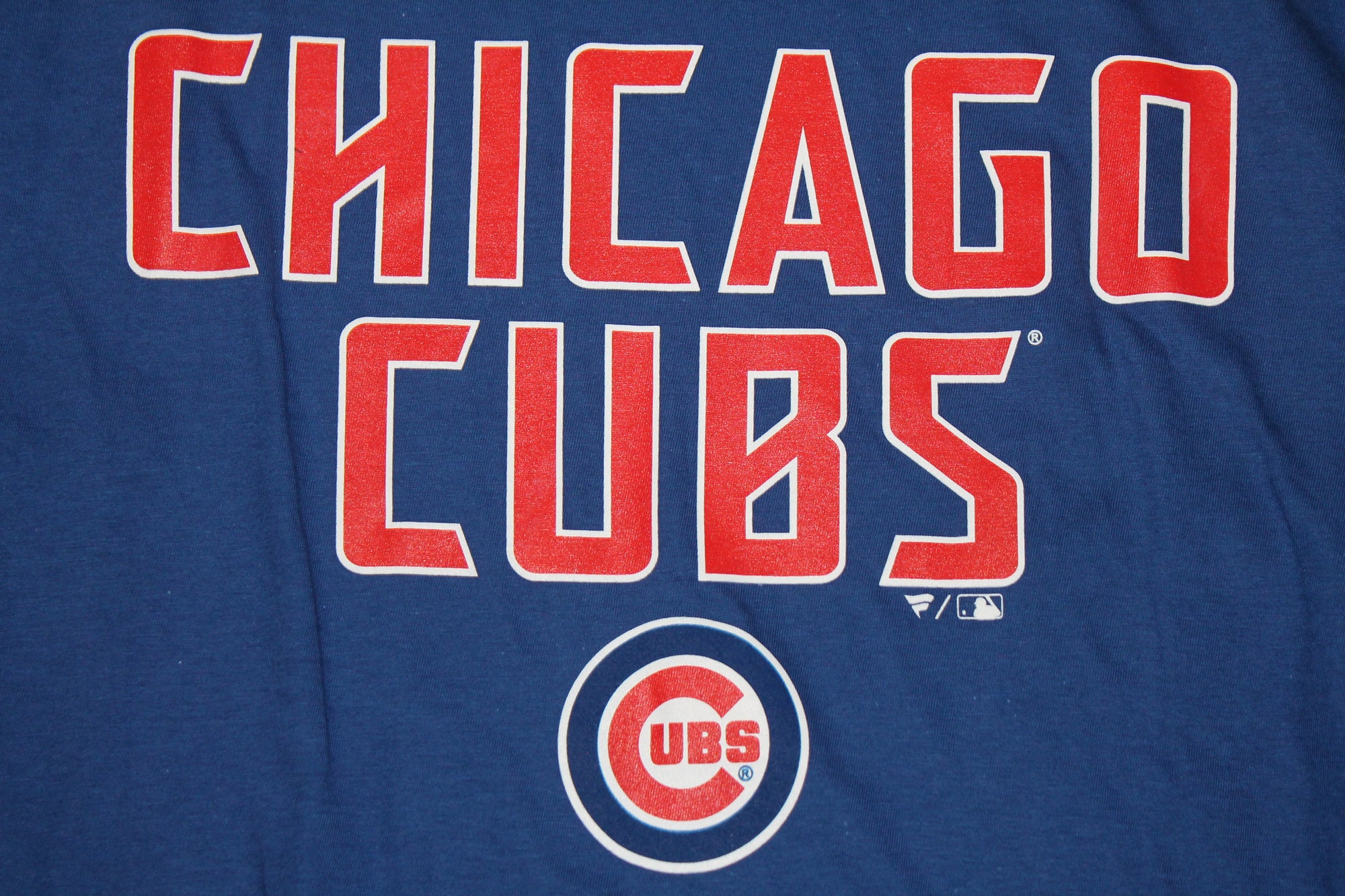 MLB Chicago Cubs Fanatics Men's Gameday Stack Tee