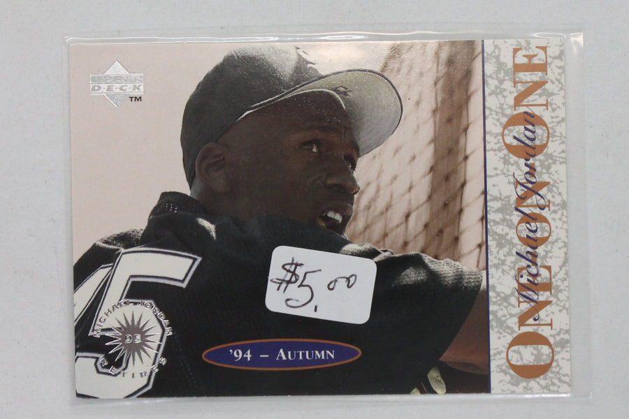 Michael Jordan 1995 Upper Deck Minor League Top Prospect #9