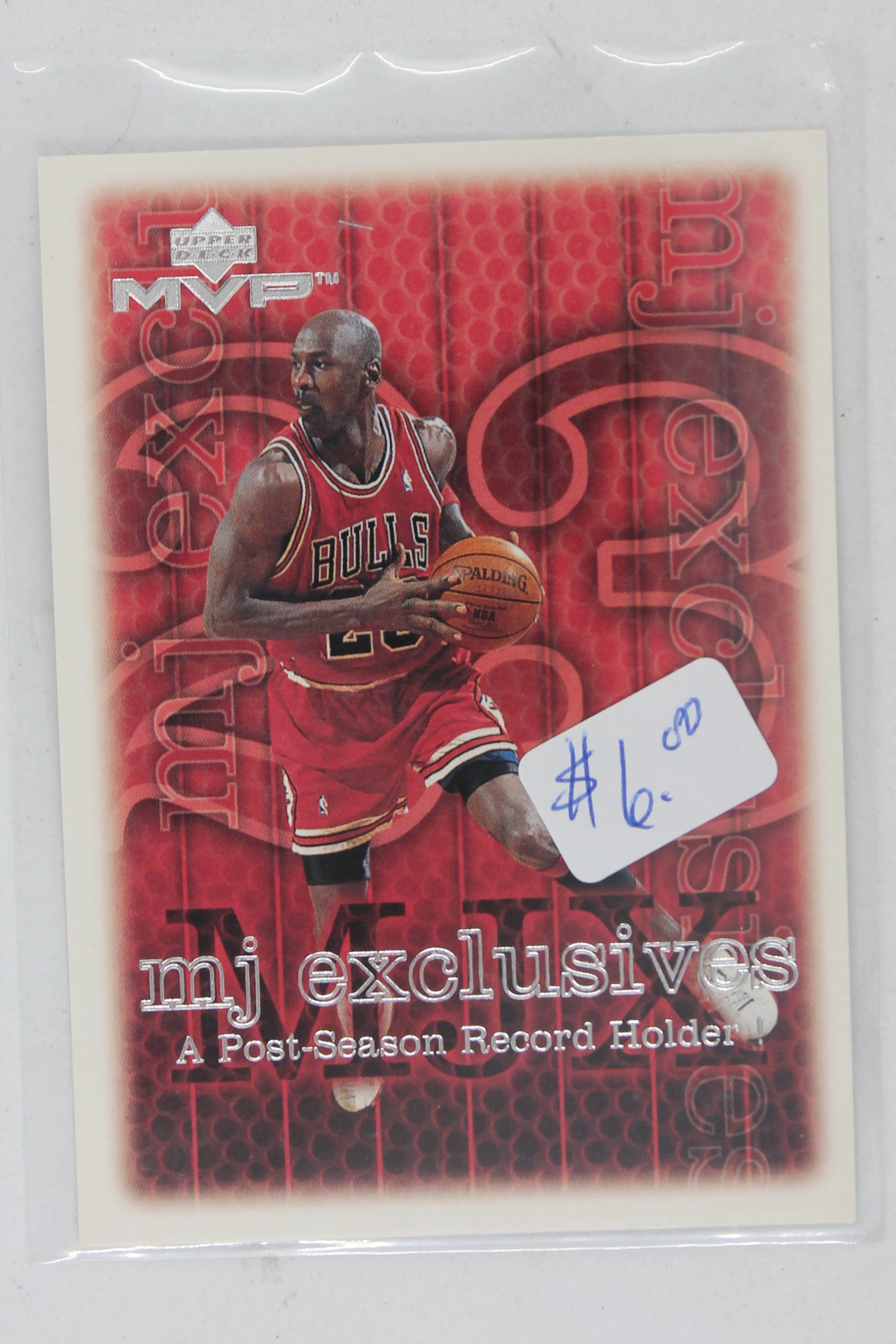 Michael Jordan 1999-00 Upper Deck MVP - [Base] #196 MJ Exclusives
