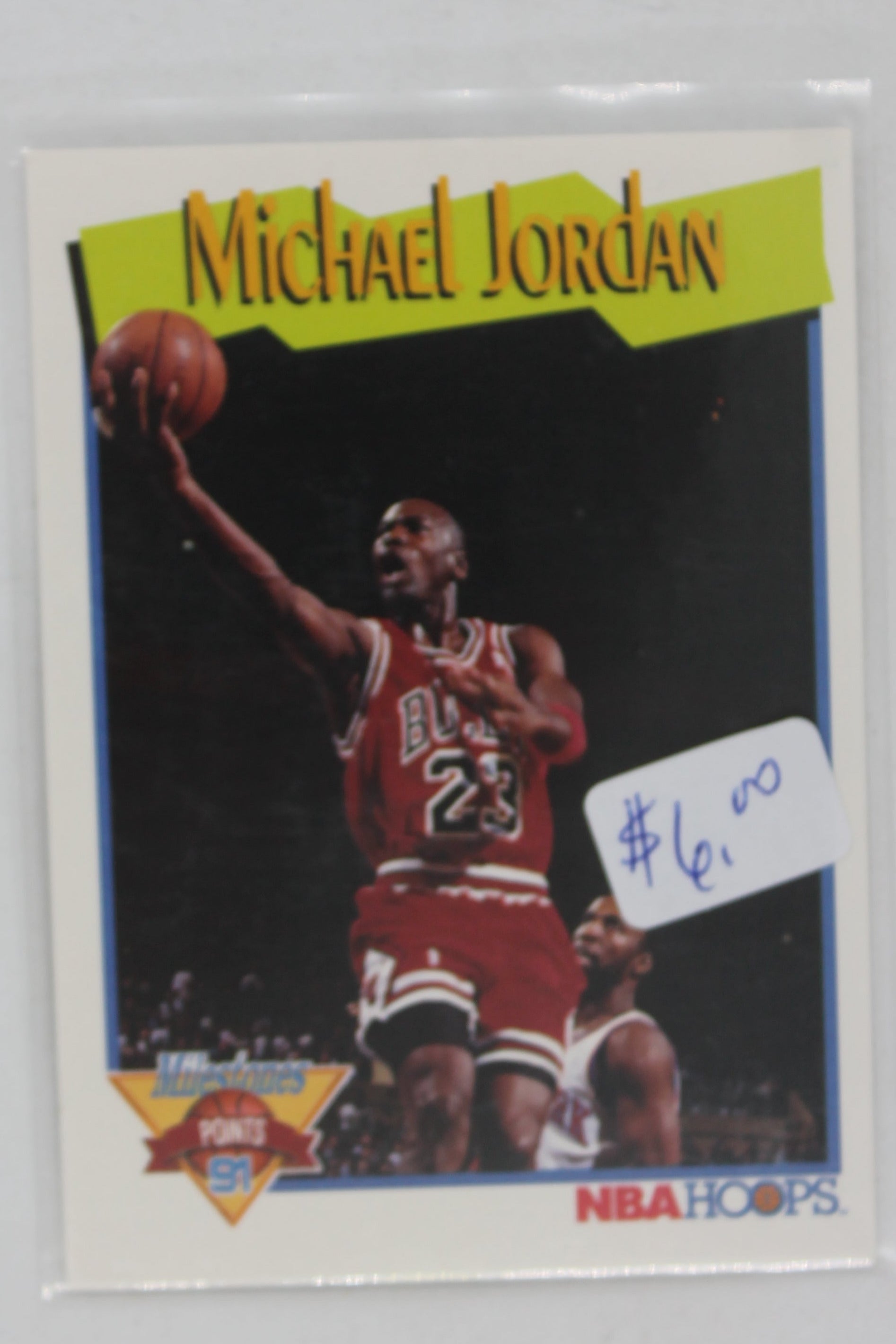 Michael Jordan 1991-92 NBA Hoops - [Base] #317 Milestones
