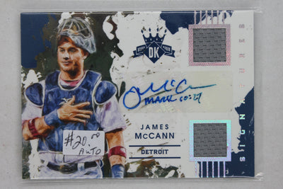 James McCann 2016 Panini Diamond Kings - Signatures - #DKS-JC #265/299