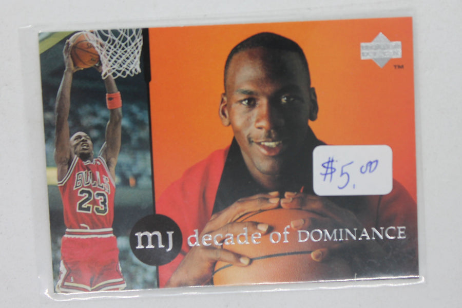 Michael Jordan 1994 Upper Deck Michael Jordan Rare Air Tribute Set - Factory Set [Base] #61 Decade of Dominance