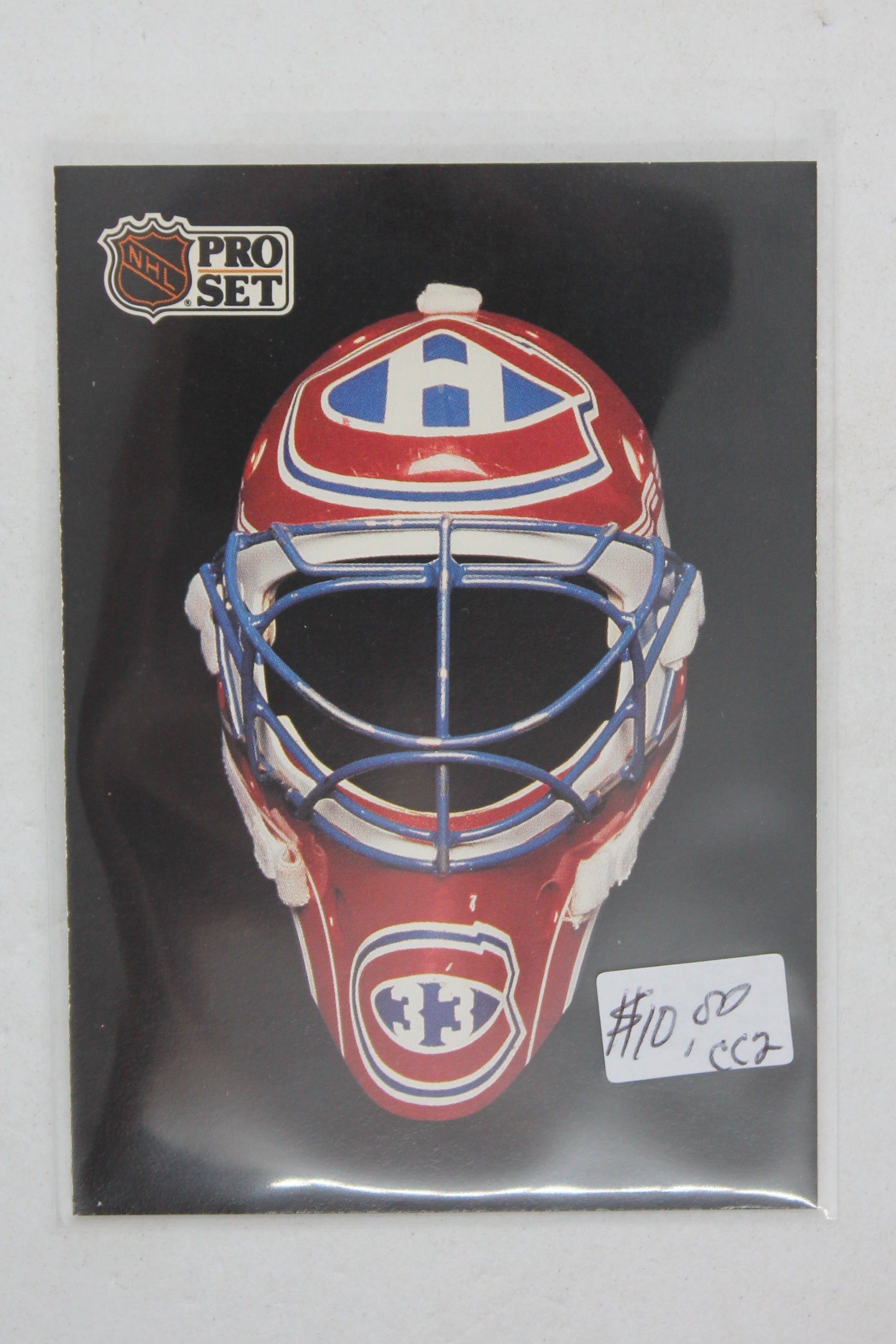 Patrick Roy 1991-92 Pro Set - Collectibles Inserts - French #CC2 Patrick Roy