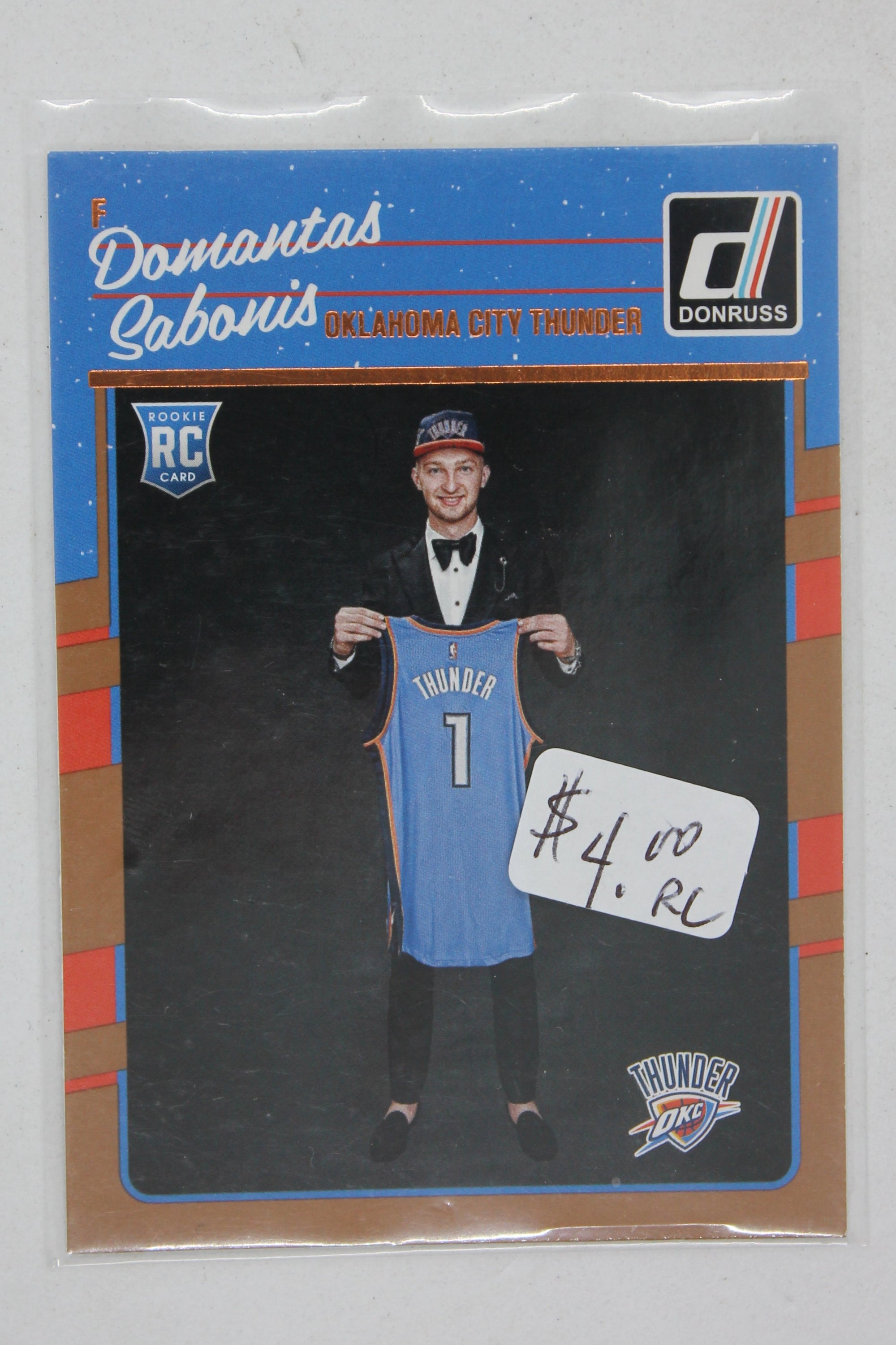 Domantas Sabonis 2016-17 Panini Donruss - [Base] #161 Rookies - Rookie Card