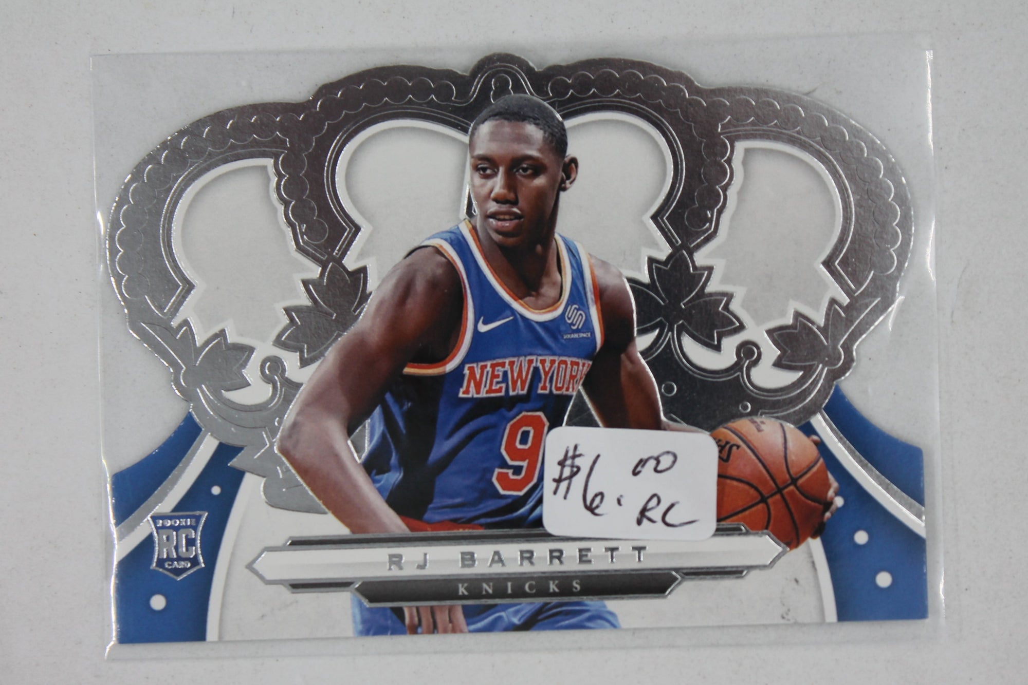 RJ Barrett 2019-20 Panini Crown Royale - [Base] #39 Rookie Card