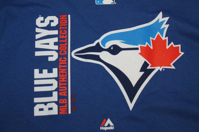 MLB Toronto Blue Jays Men's Long Sleeve Tee - Majestic - Authentic Collection