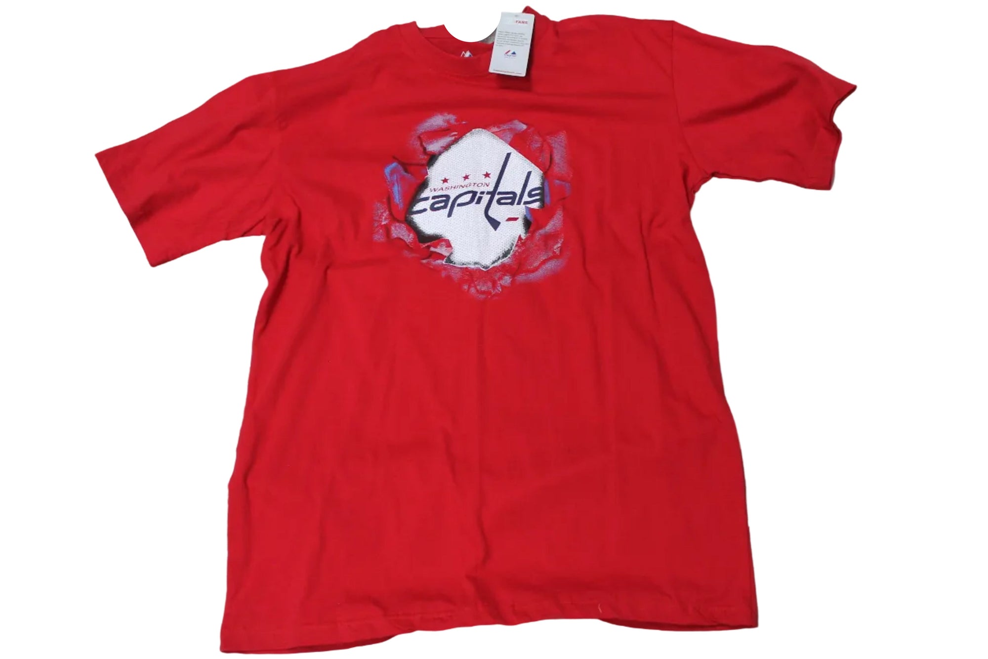 Majestic - Men's Washington Capitals Big & Tall Short Sleeve Tee