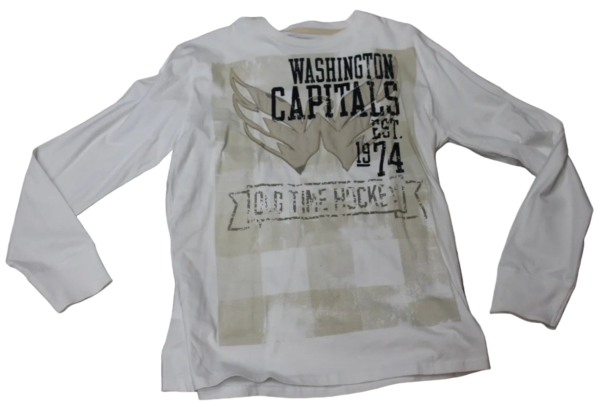 Old Time Hockey - Men's Washington Capitals Long Sleeve Tee