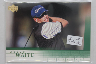 Grant Waite 2001 Upper Deck Rookie Card