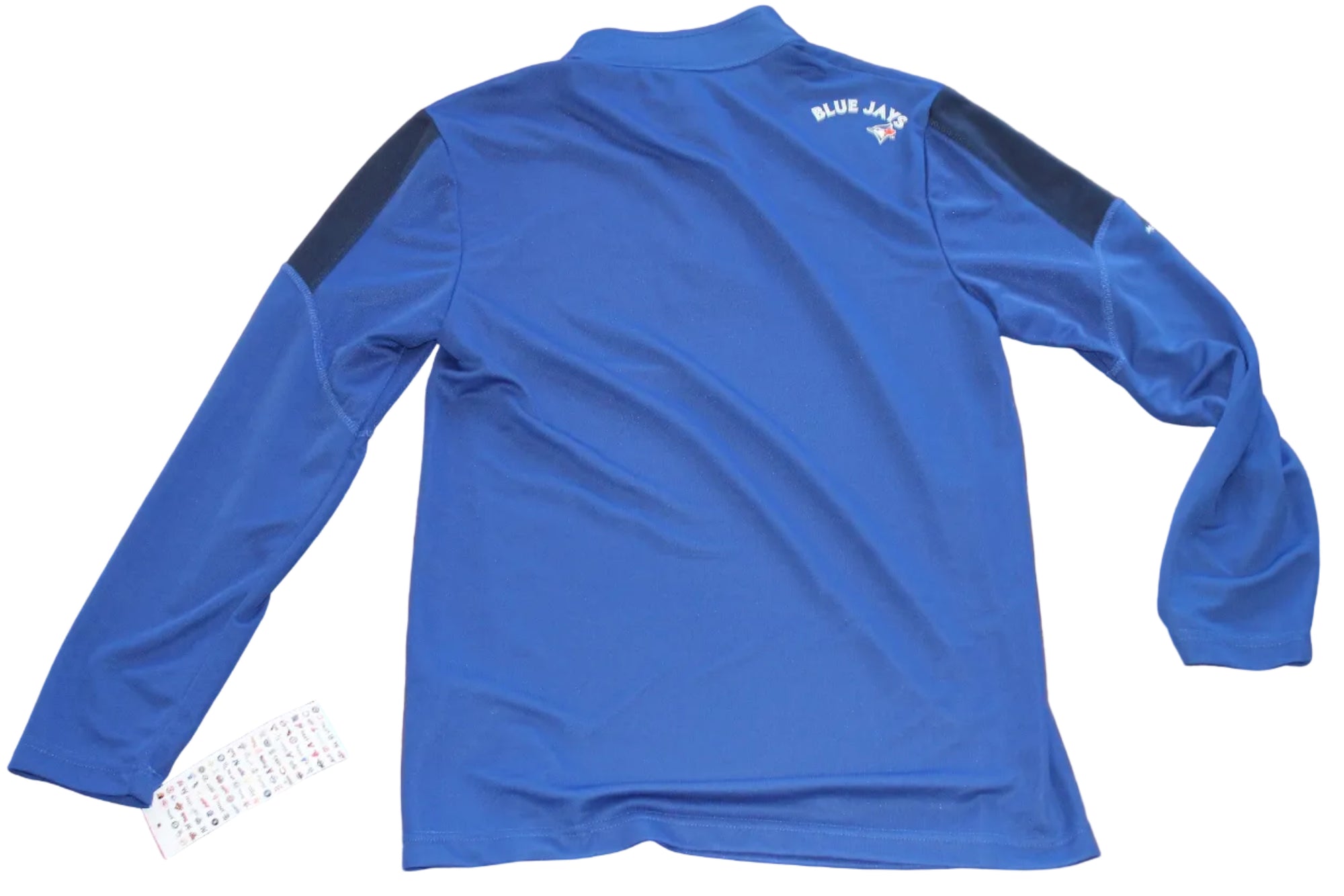 MLB Toronto Blue Jays Men's Long Sleeve 1/4 Zip - Majestic - CoolBase