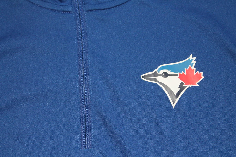 MLB Toronto Blue Jays Men's Fanatics Long Sleeve 1/4 Zip - Large