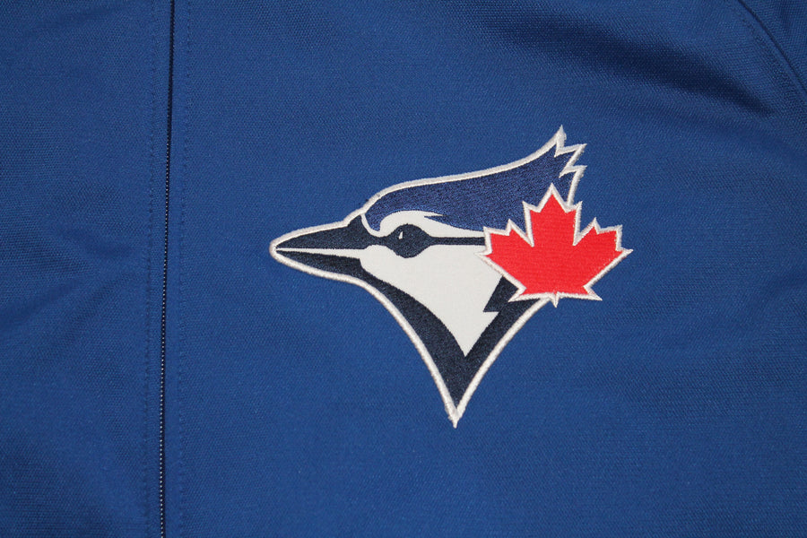 MLB Toronto Blue Jays Men's Track Zip-Up Jacket - Majestic - XXLarge