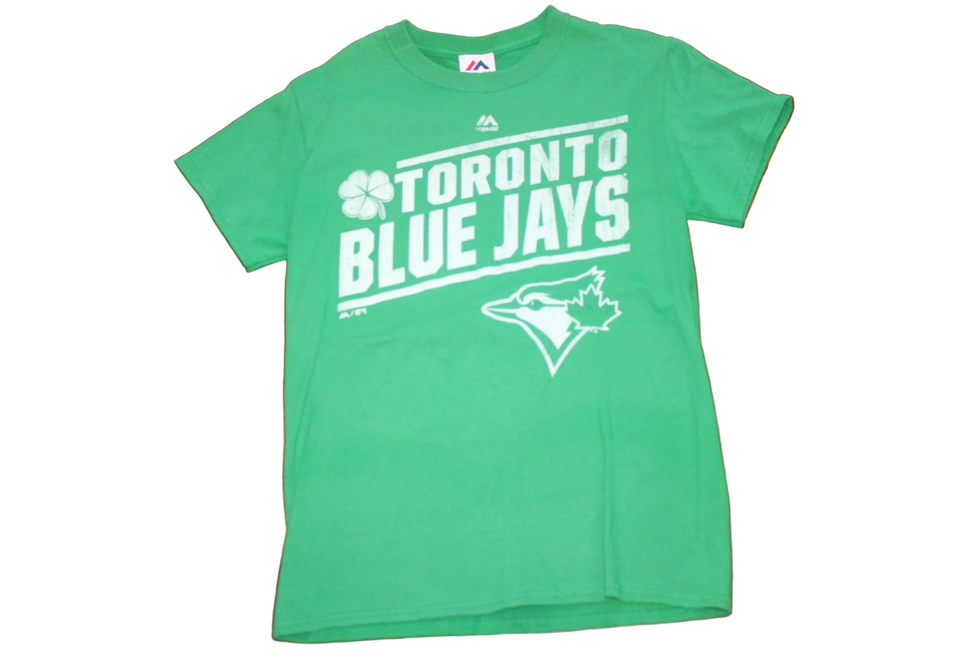 MLB - Men's Majestic Toronto Blue Jays St. Patty's T-Shirt - Green - Small