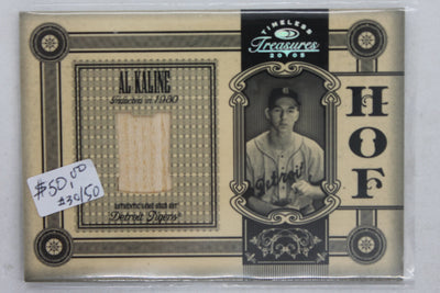 Al Kaline Game-Used Bat - 2005 Donruss Timeless Treasures - Al Kaline #HOF-30/50