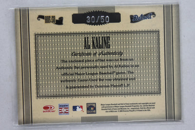 Al Kaline Game-Used Bat - 2005 Donruss Timeless Treasures - Al Kaline #HOF-30/50