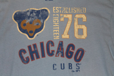 MLB Chicago Cubs Majestic Men's Long Sleeve Tee - Small